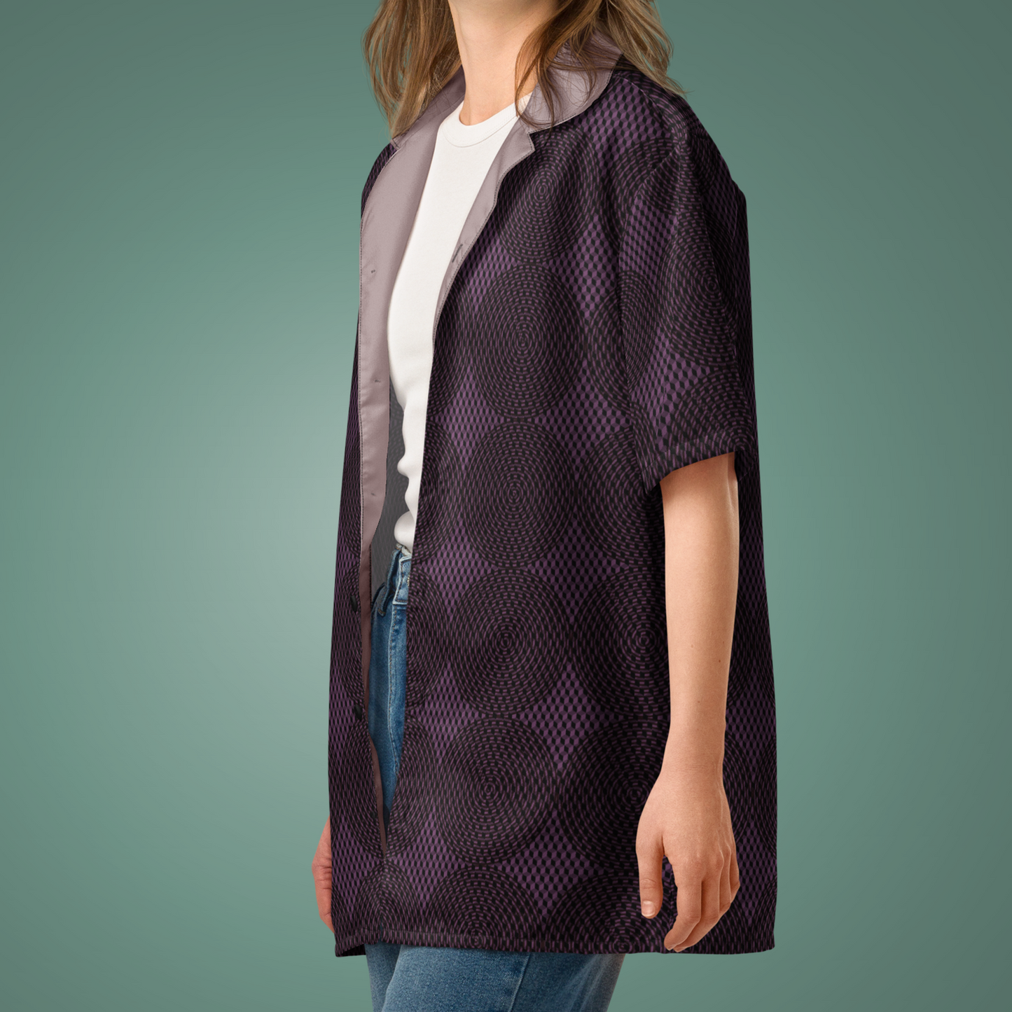 Spiraling Button Shirt