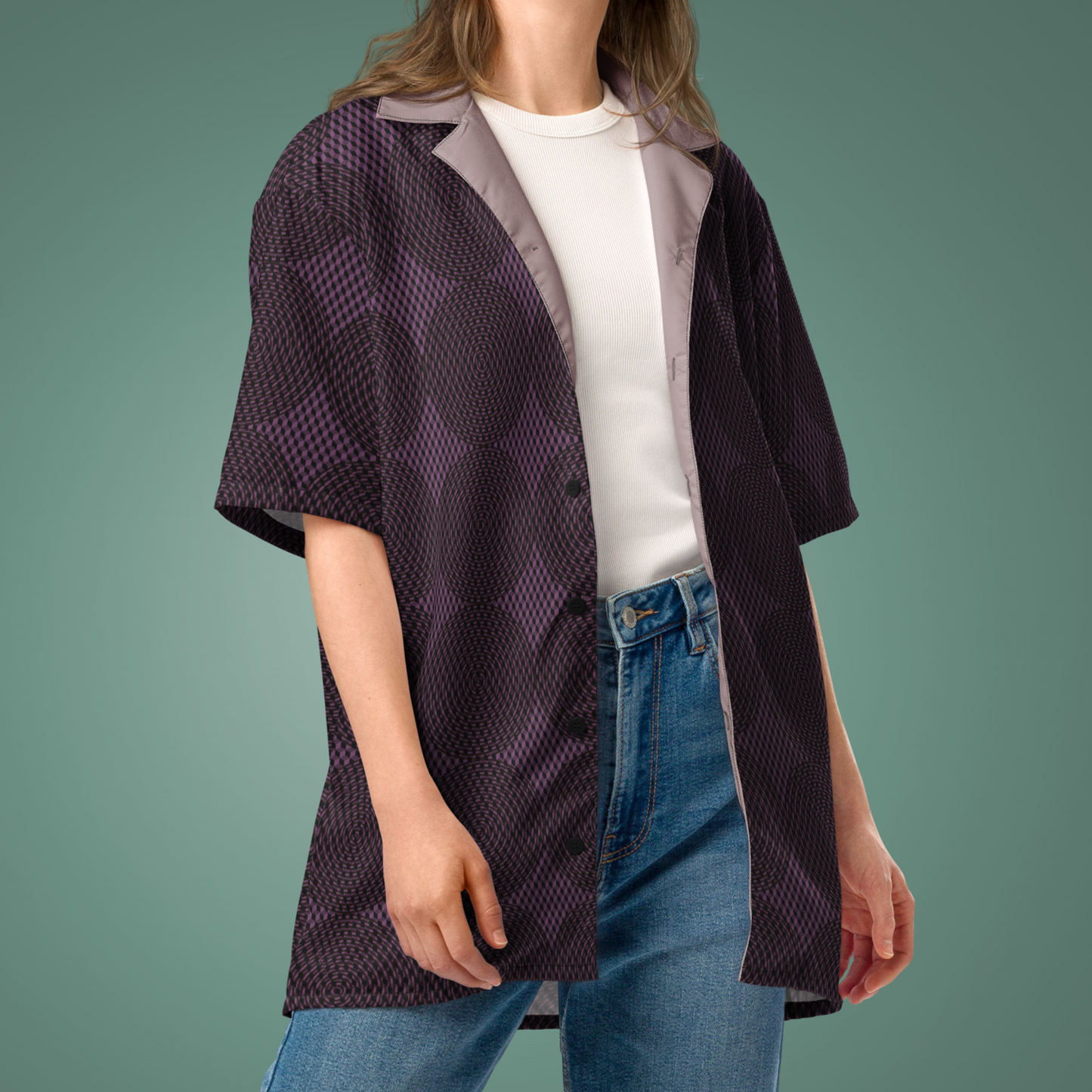 Spiraling Button Shirt