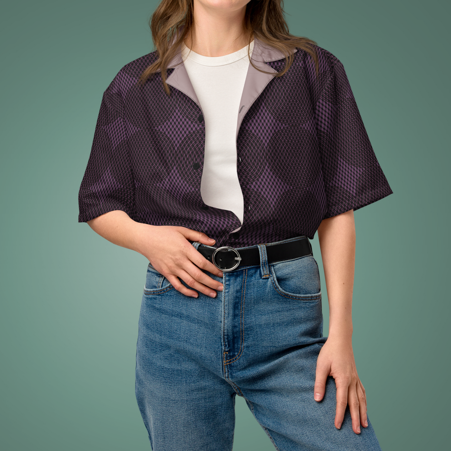 Spiraling Button Shirt