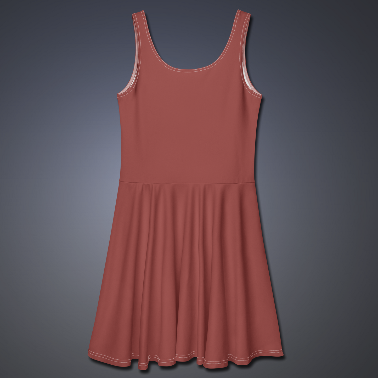 Brick Star Skater Dress