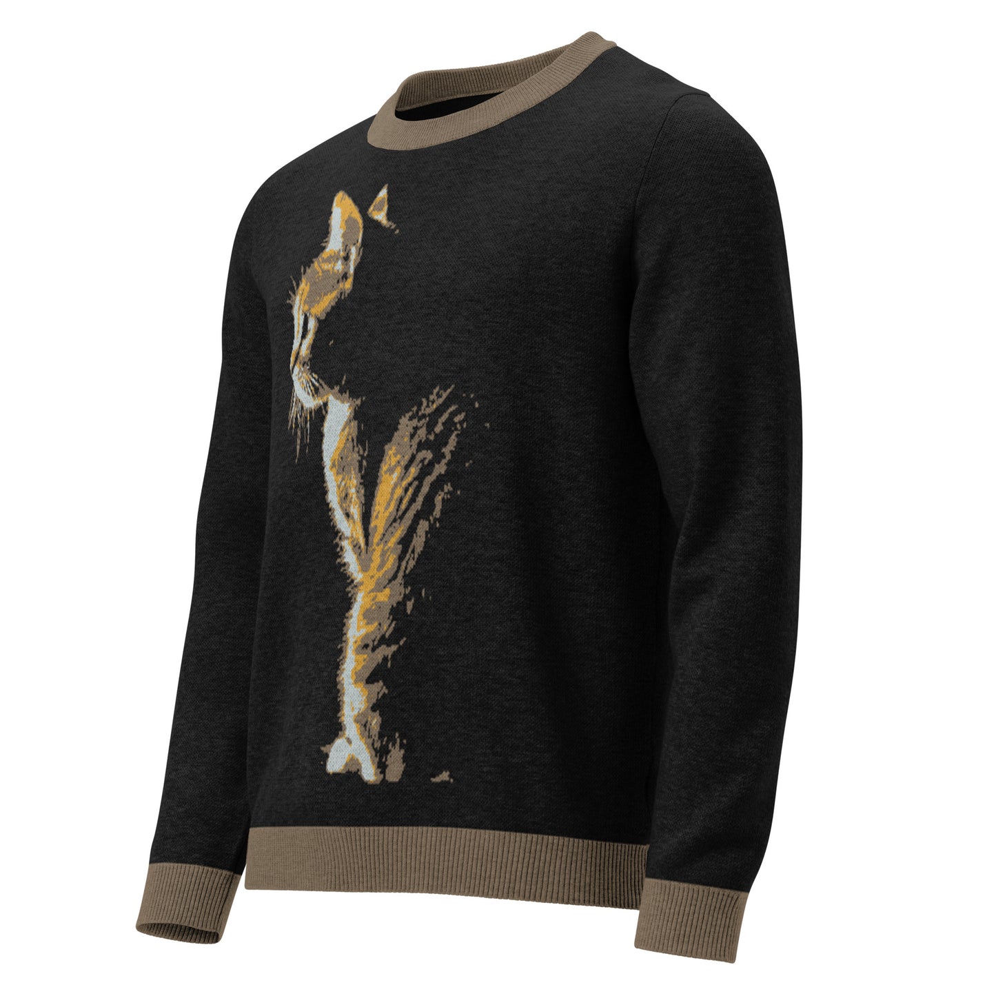 City Cat Knitted Sweater