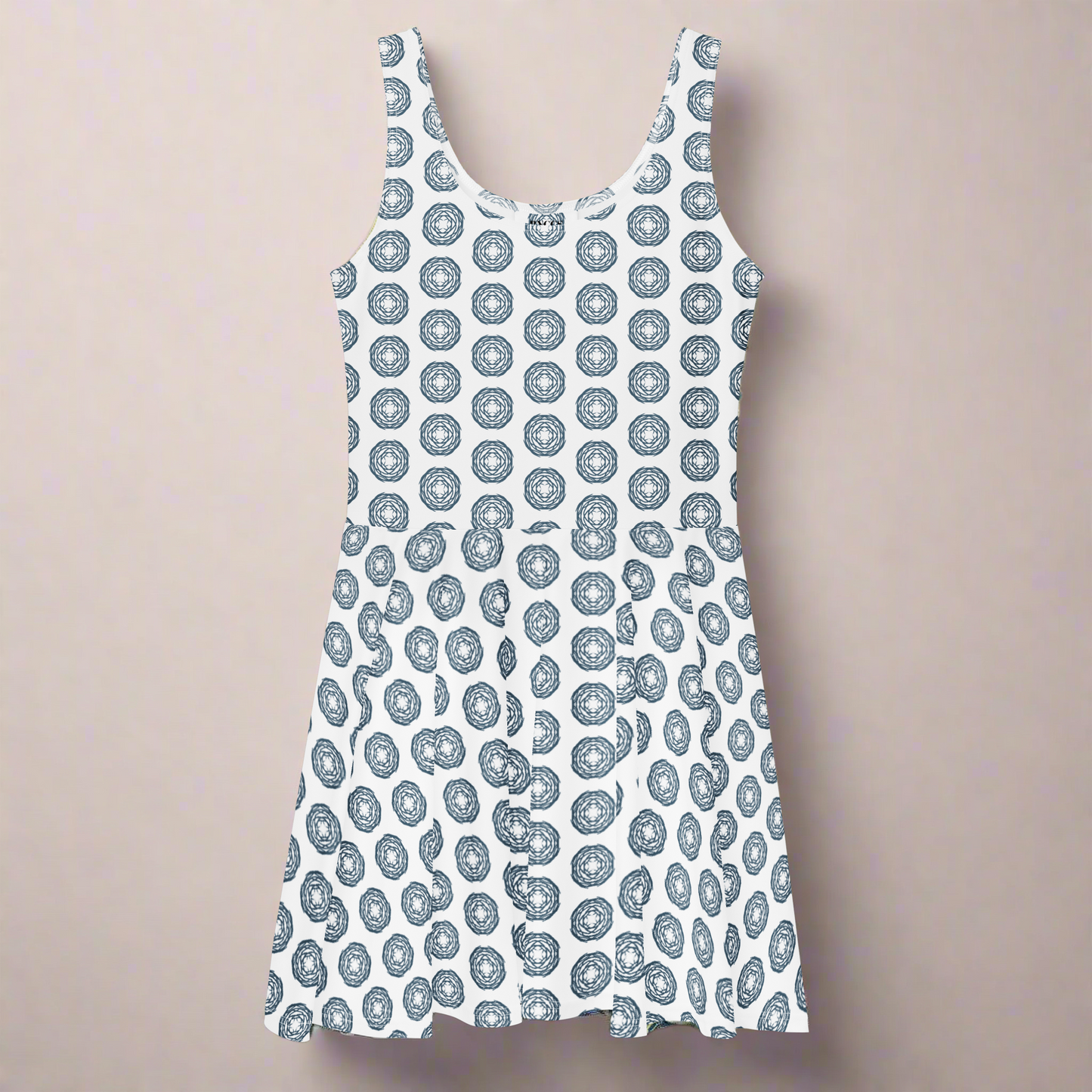 Pattern Skater Dress