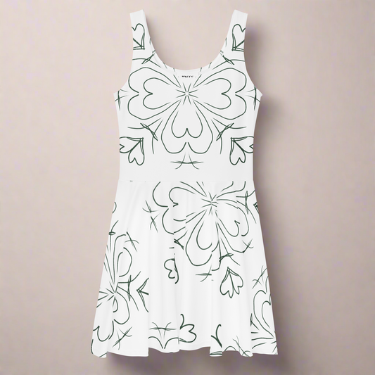 Pattern Skater Dress