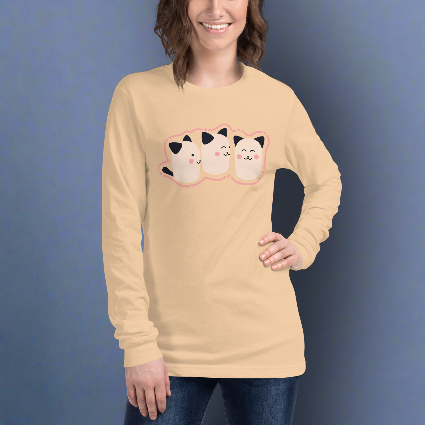Happy Doggies Long Sleeve Tee
